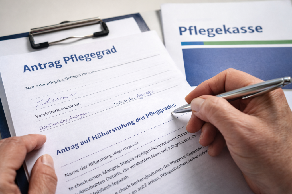 Ratgeber Pflege - Pflegegrad erhöhen